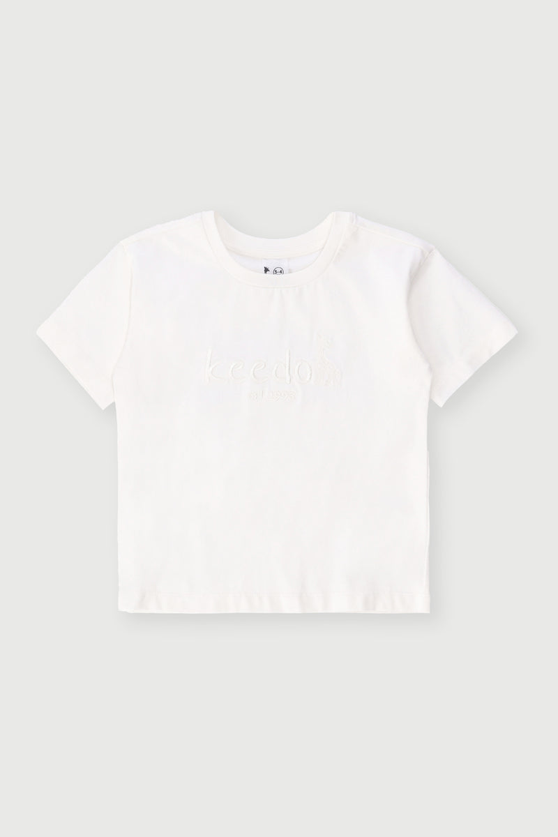 Keedo Girls Core Tee - Cream