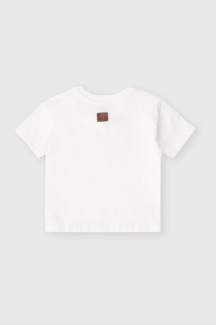 Keedo Baby Girls Core Tee - Cream