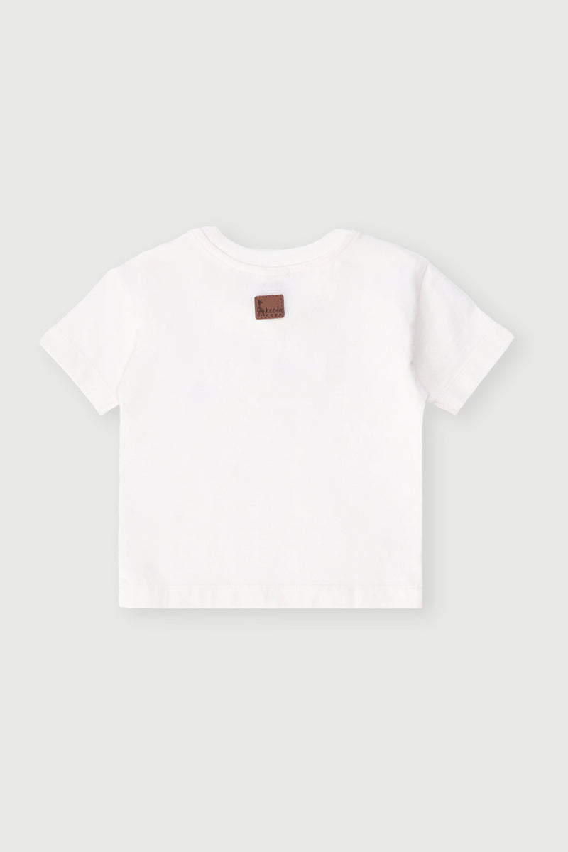 Keedo Baby Girls Core Tee - Cream
