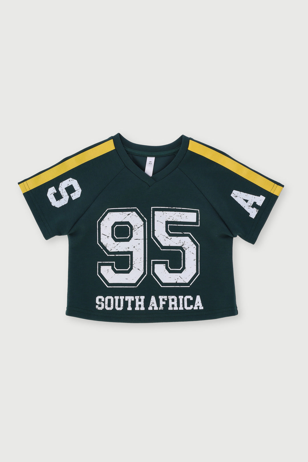 Pre-Girls Soccer 95 V-Neck Tee - Green