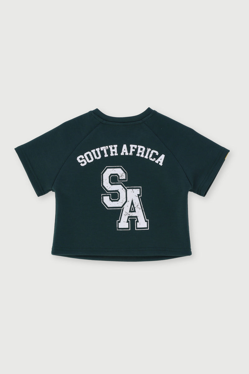 Pre-Girls Soccer 95 V-Neck Tee - Green