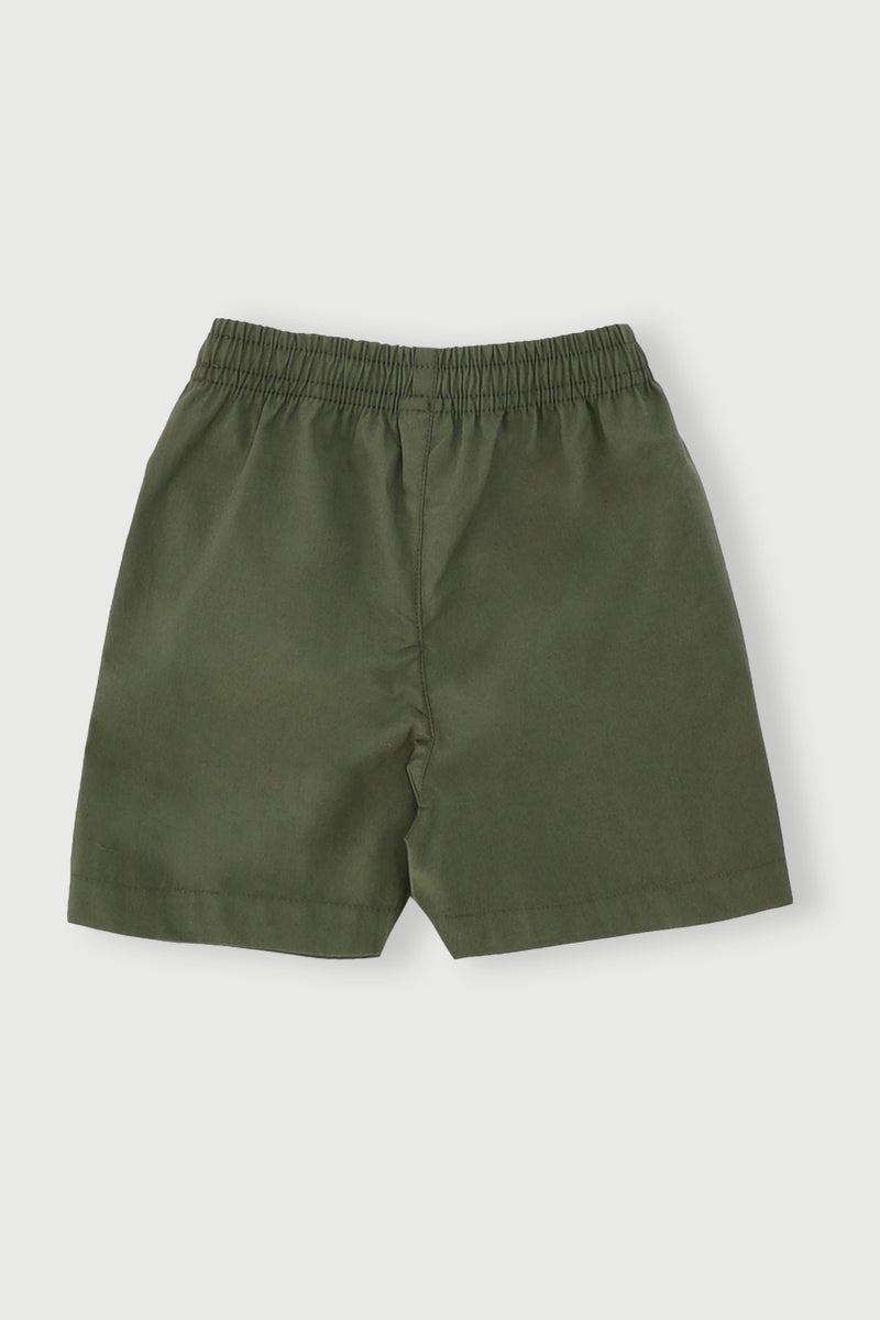 Baby Boys Single Short - Fatigue