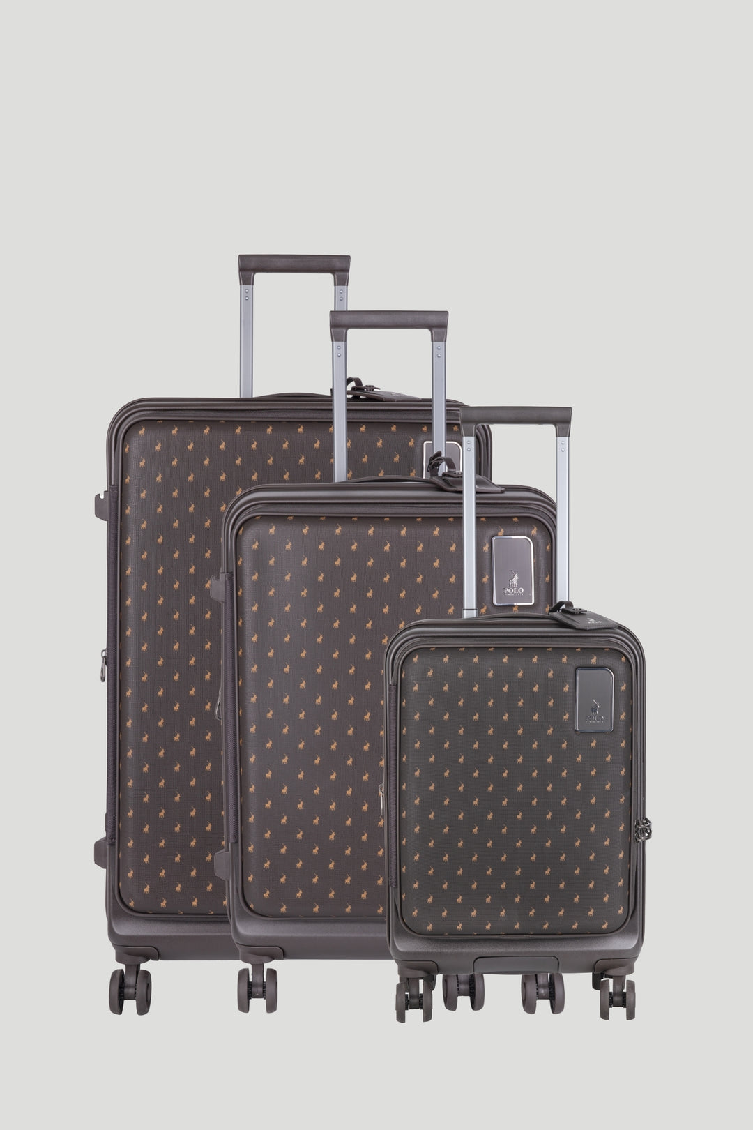 Orion 4 Wheel Trolley Case - Brown