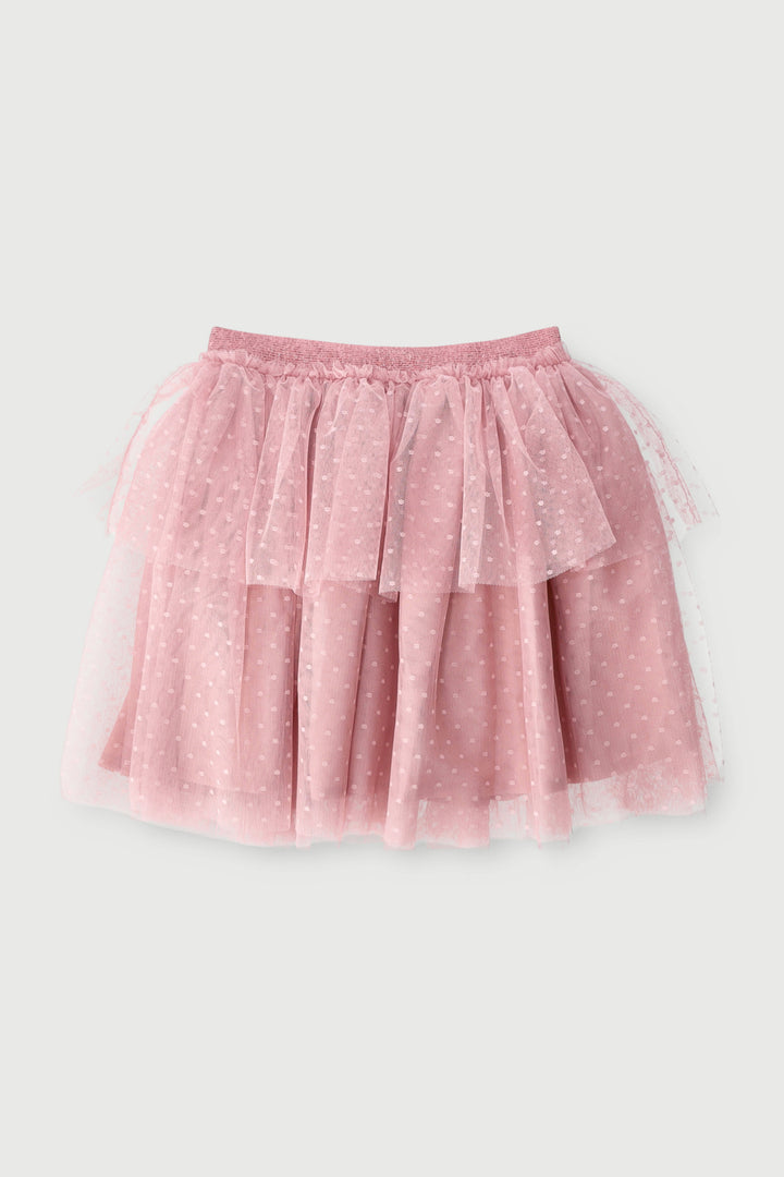Pre-Girls Mesh Tutu Skirt - Blush