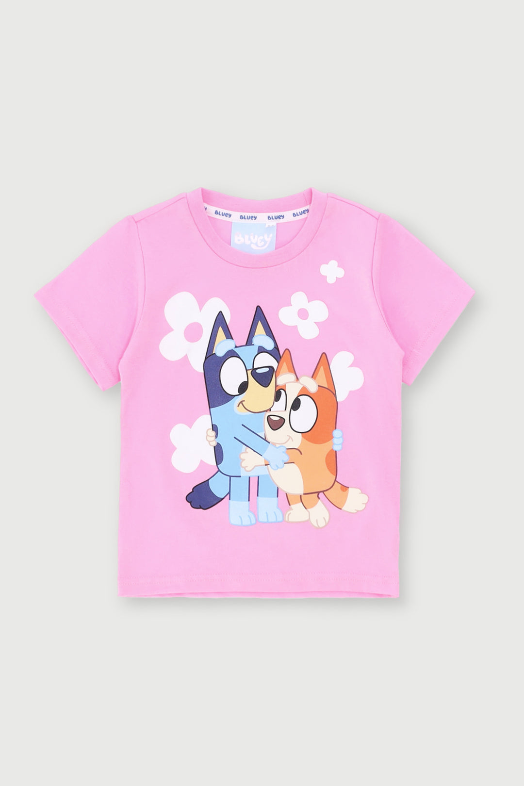 Pre-Girls Bluey Printed Tee - Pink