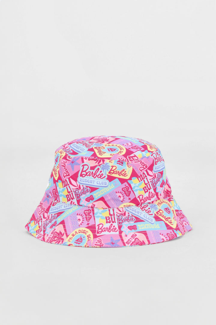 Pre-Girls Barbie Bucket Hat - Pink