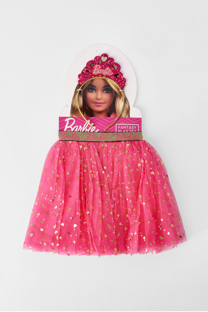 Pre-Girls Barbie Fantasy Play Set - Pink