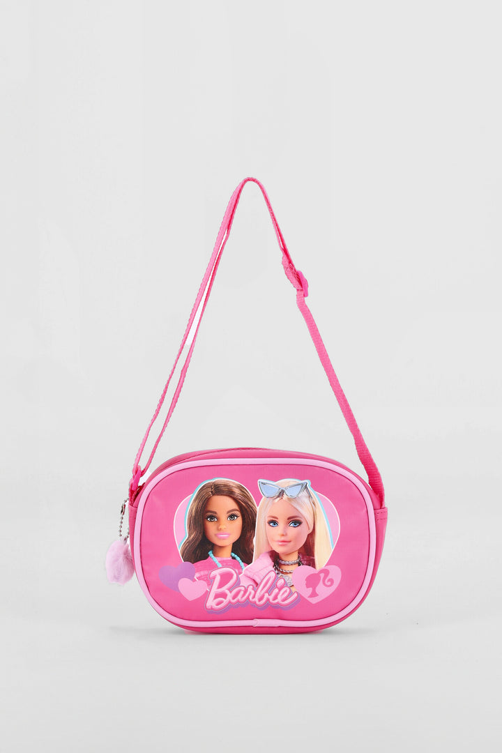 Pre-Girls Barbie Sling Bag - Pink