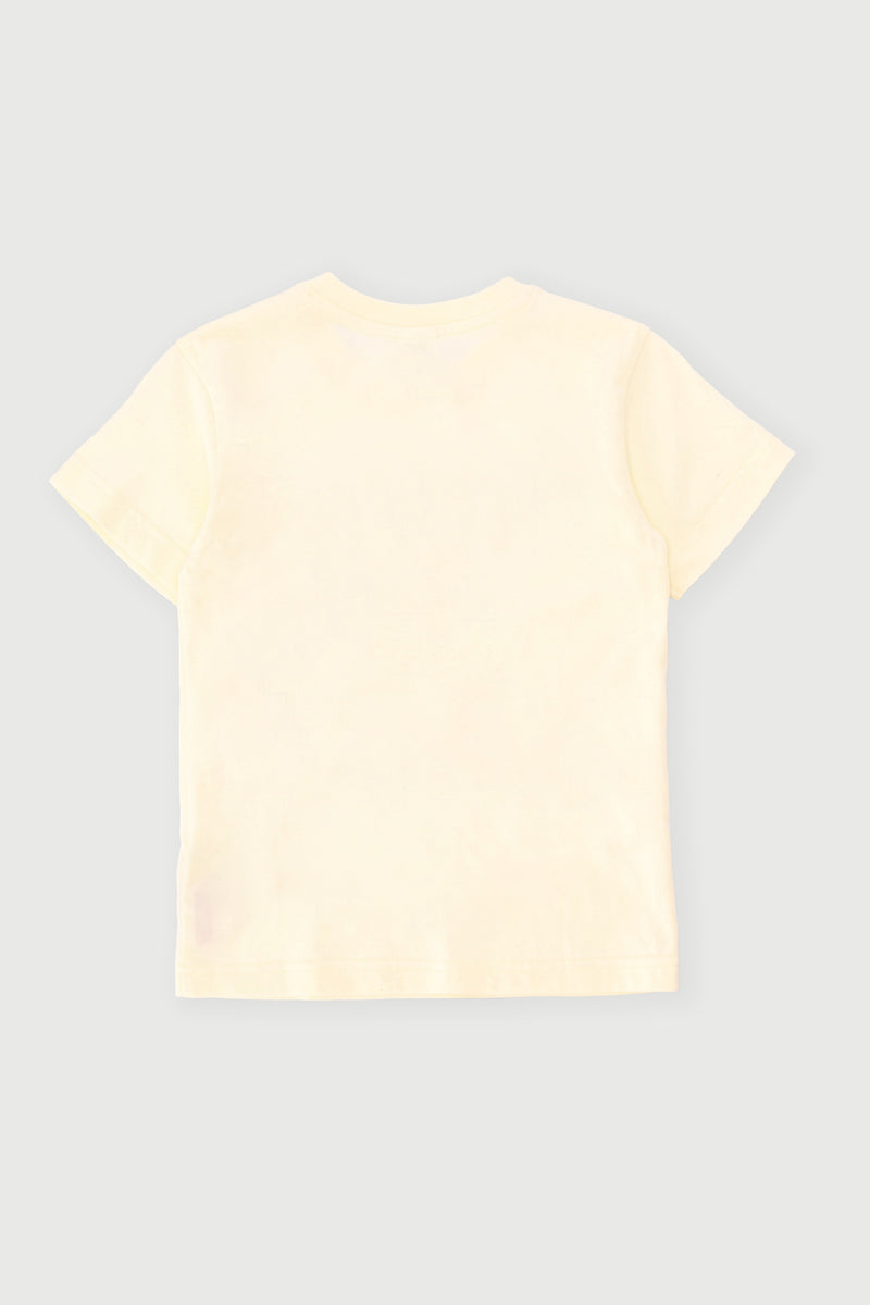 Pre-Boys Rollin Pup Skate Tee - Yellow