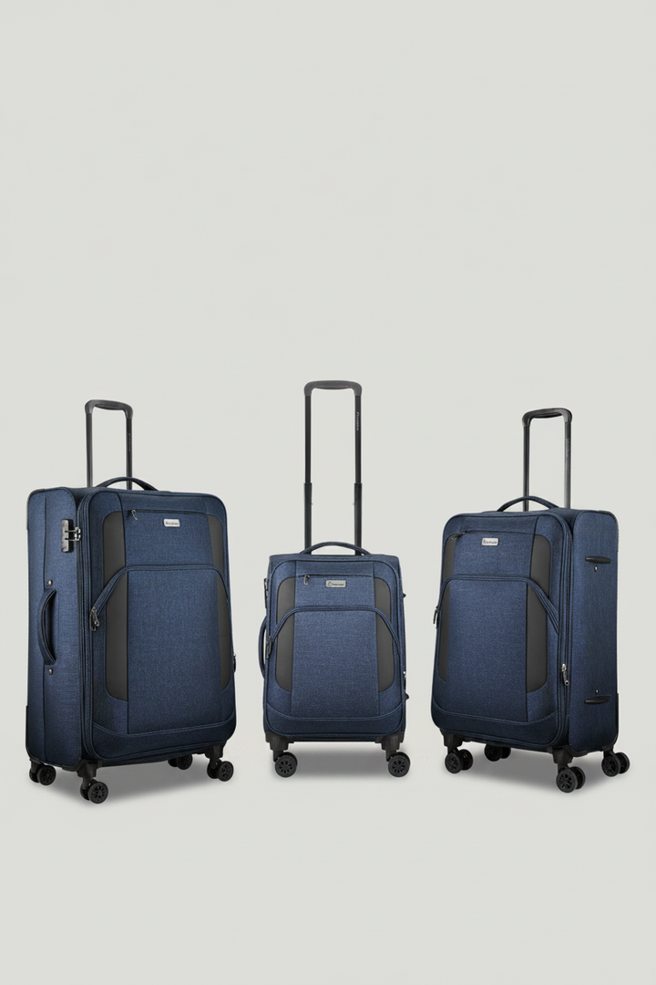 Aurora 4-Wheel Spinner Suitcase - Navy