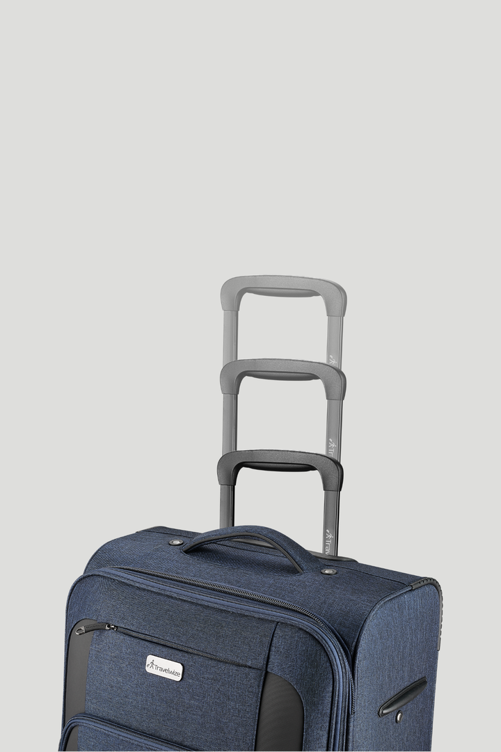 Aurora 4-Wheel Spinner Suitcase - Navy