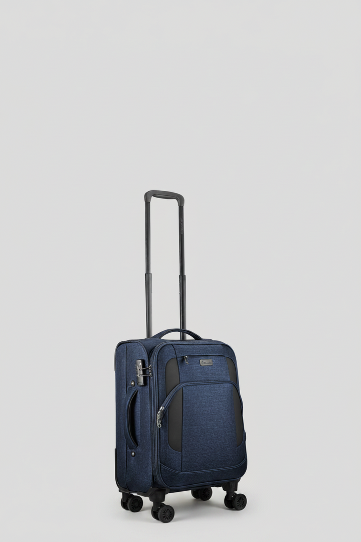 Aurora 4-Wheel Spinner Suitcase - Navy