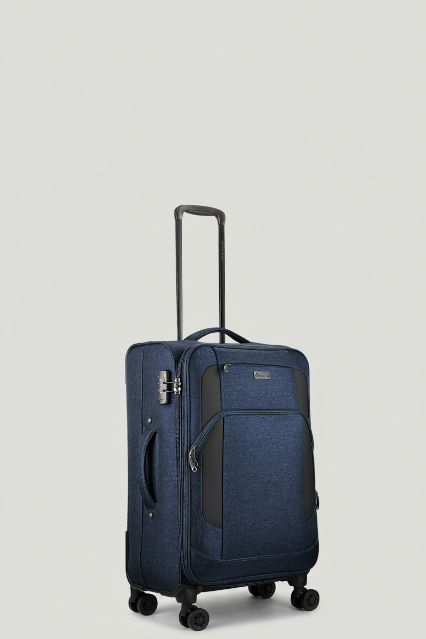 Aurora 4-Wheel Spinner Suitcase - Navy
