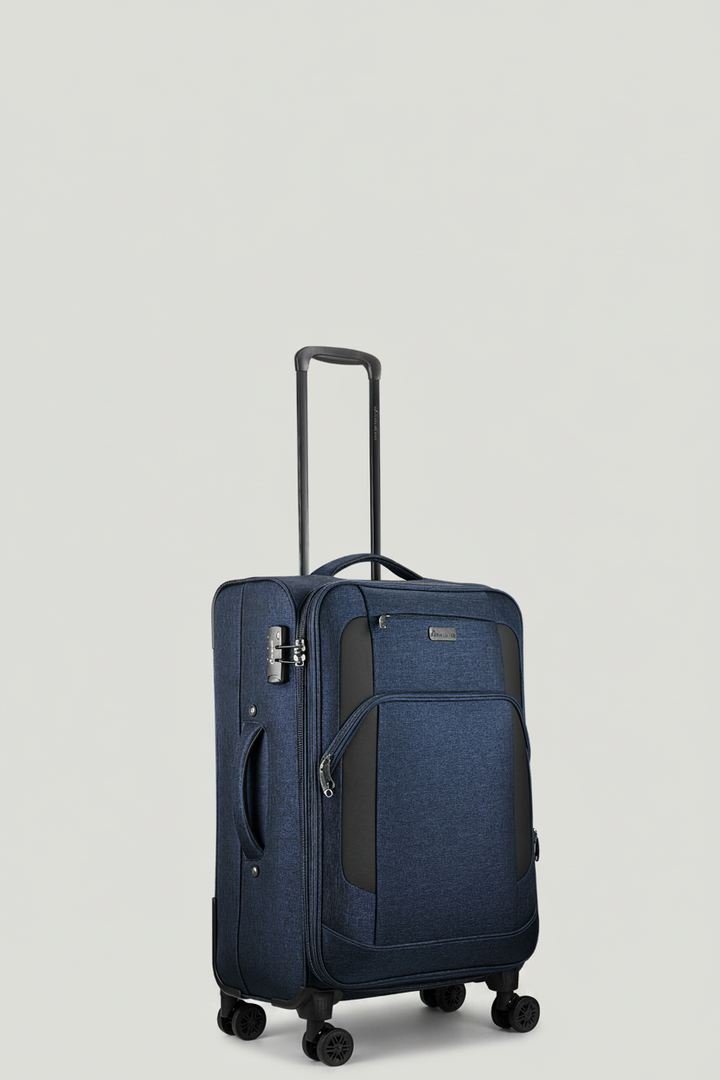 Aurora 4-Wheel Spinner Suitcase - Navy