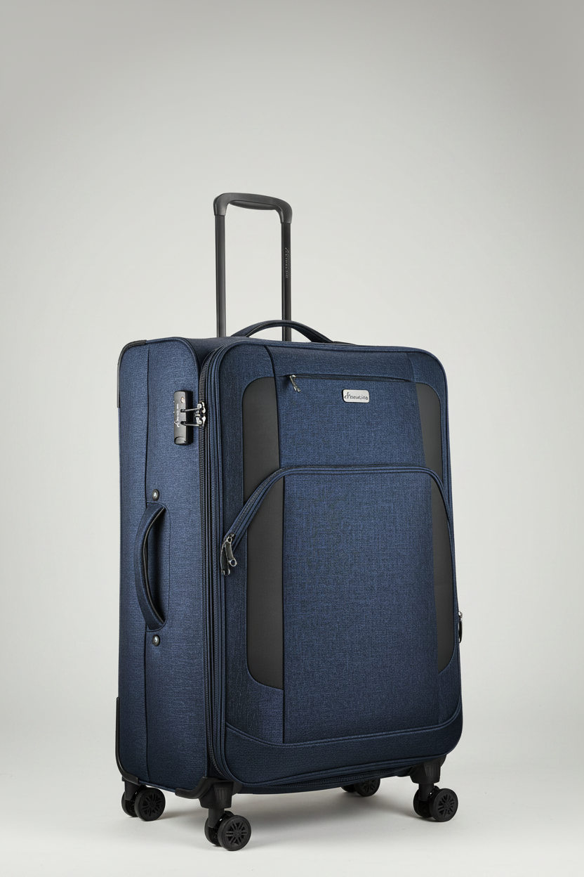 Aurora 4-Wheel Spinner Suitcase - Navy
