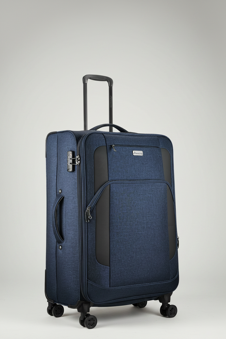 Aurora 4-Wheel Spinner Suitcase - Navy