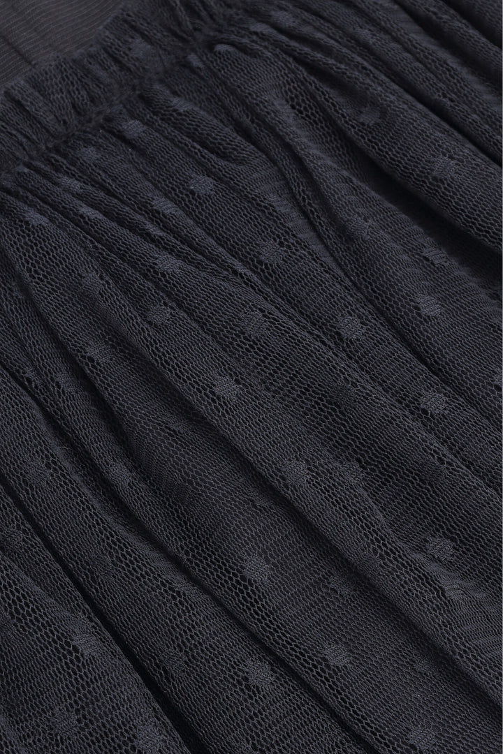 Pre-Girls Mesh Tutu Skirt - Black