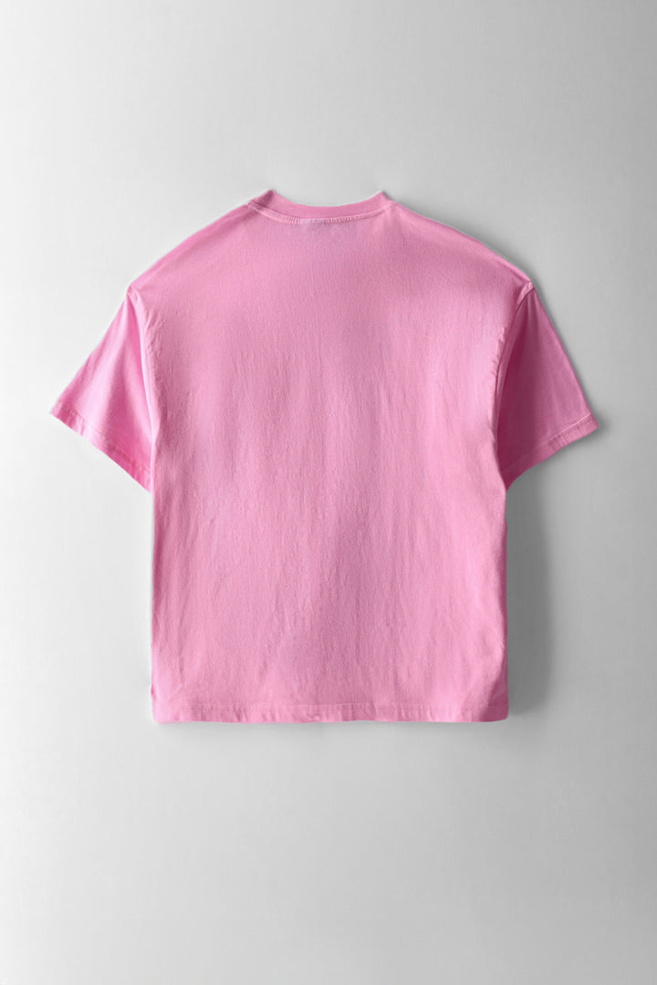 Girls Toy Story Lotso Vibes Oversized Tee - Dark Pink