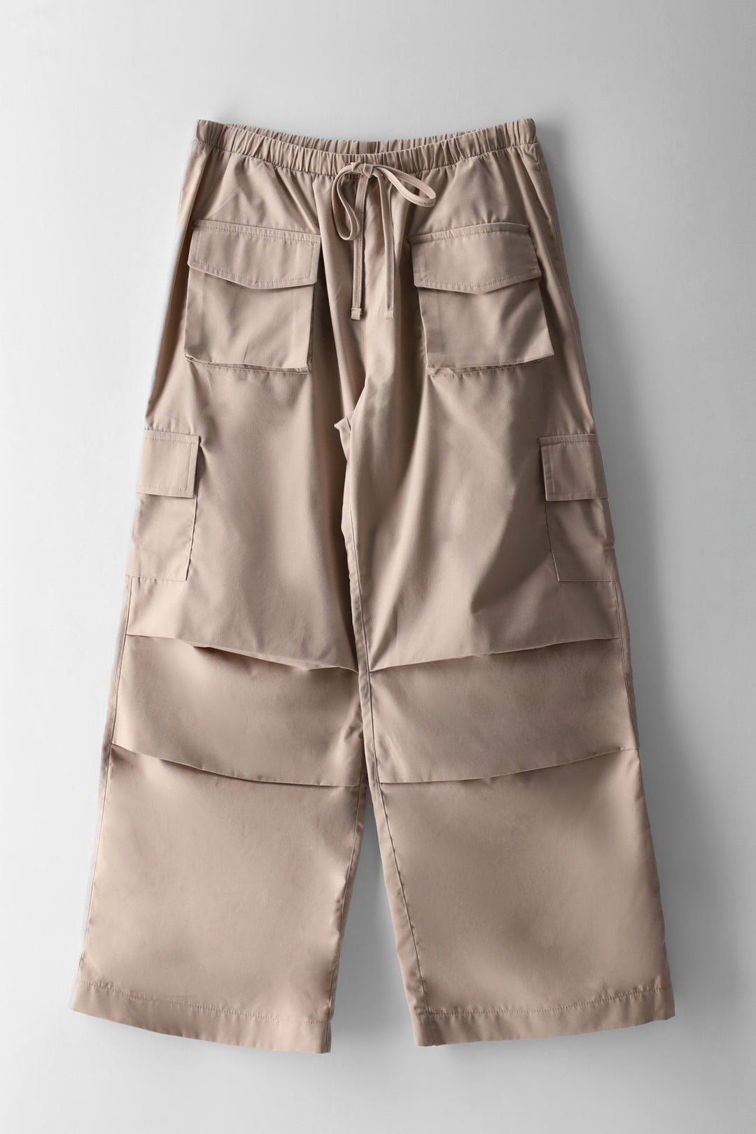 Girls Bellow Pocket Cargo Pants - Light Stone