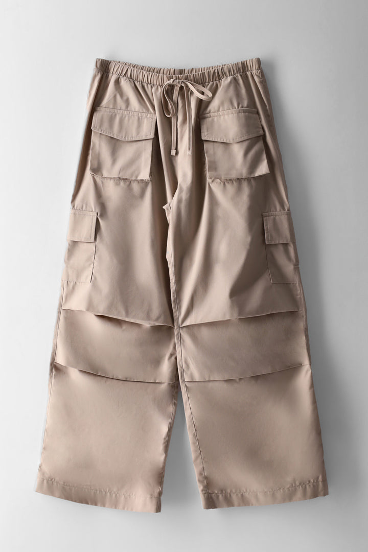 Girls Bellow Pocket Cargo Pants - Light Stone