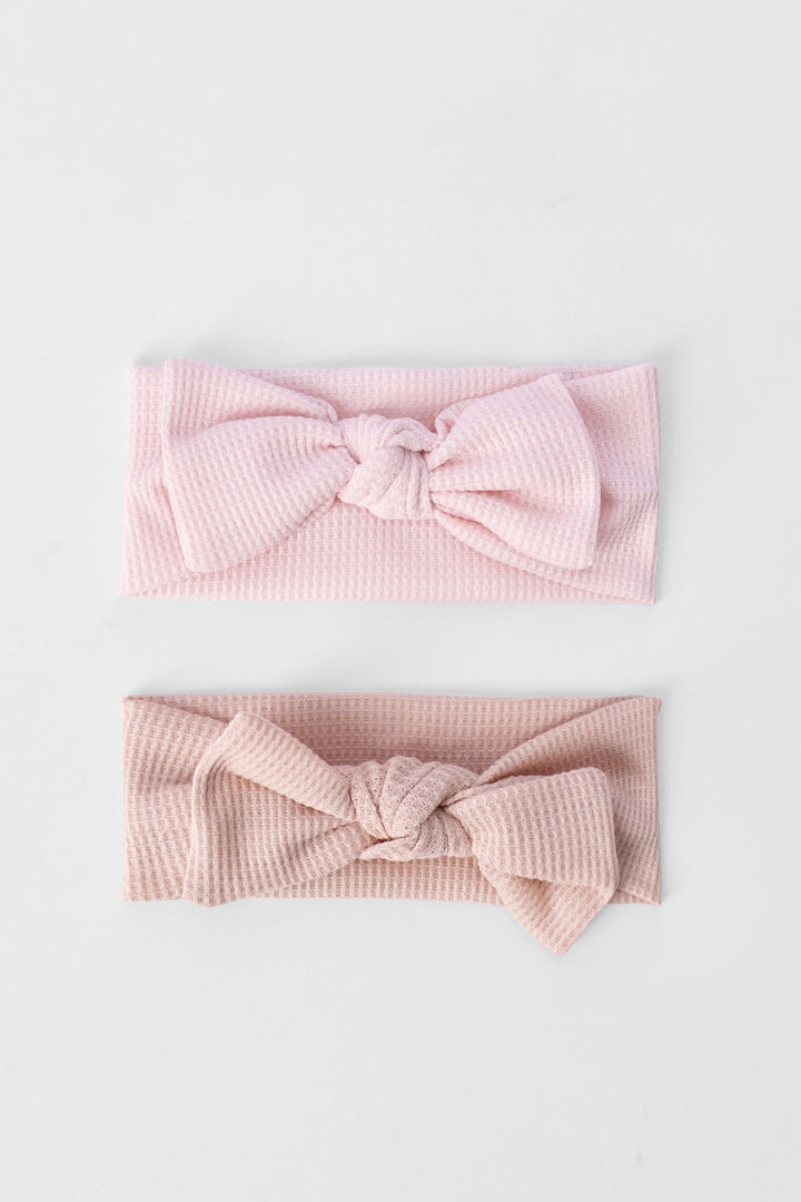 Baby Girls 2 Pack Textured Headbands - Multi