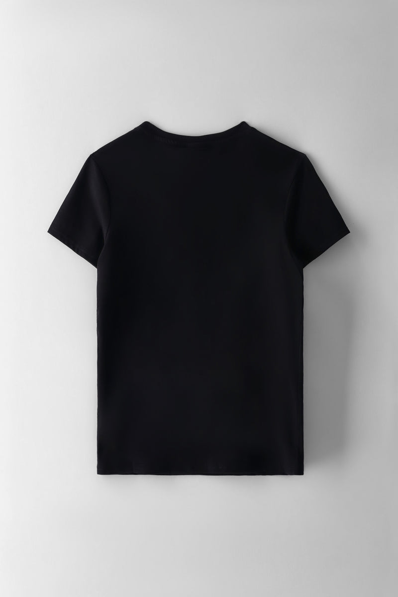 Boys Miller Black T-Shirt - Black