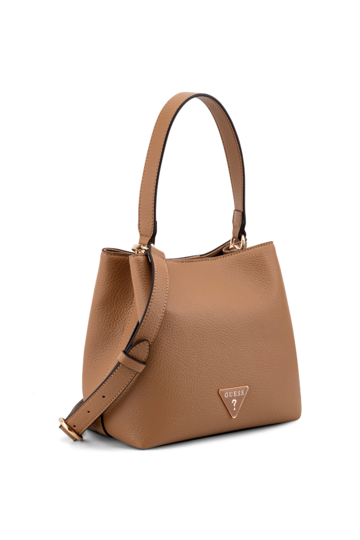 Wells Crossbody Bucket Bag - Stone