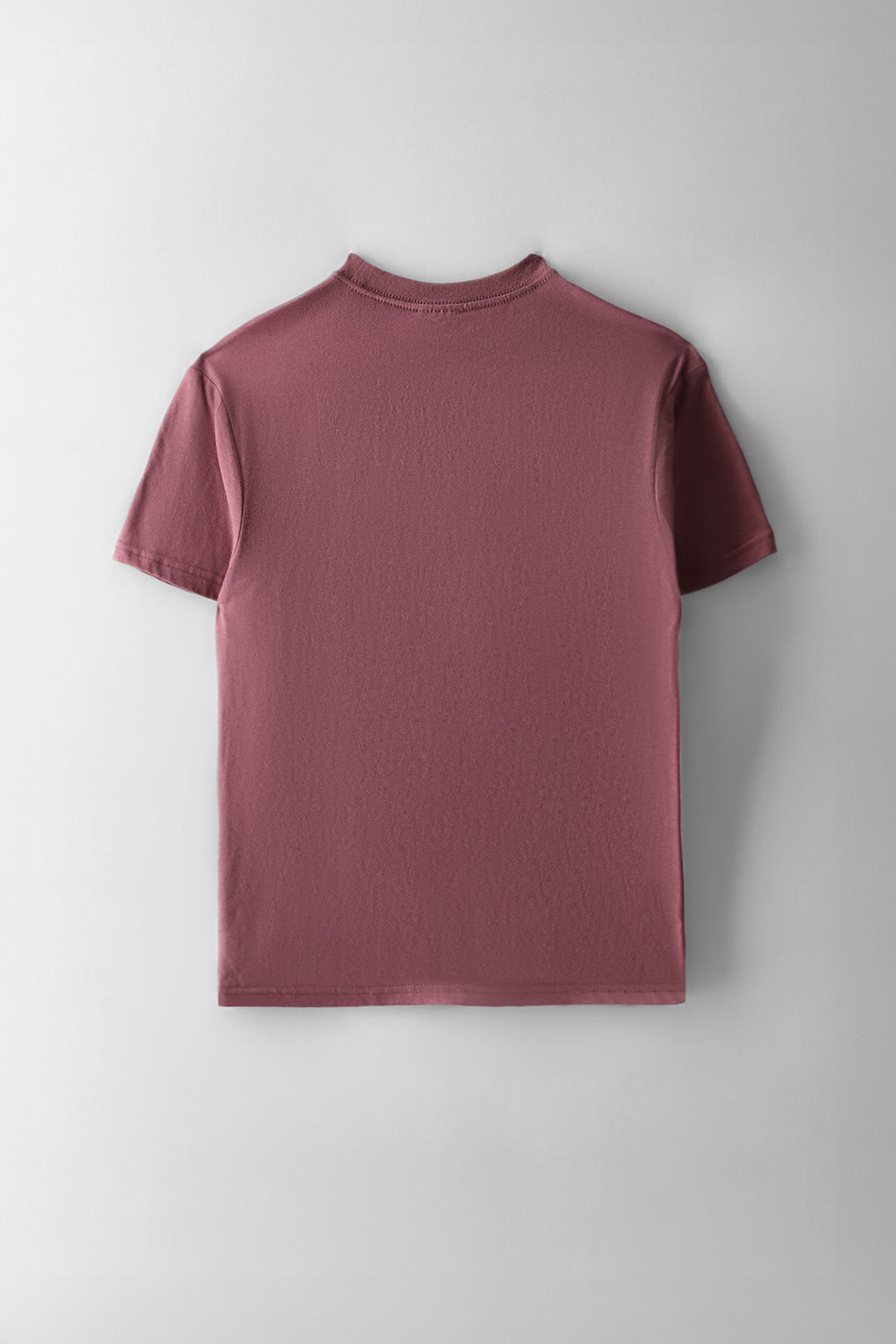 Boys Bruh Print T-Shirt - Berry