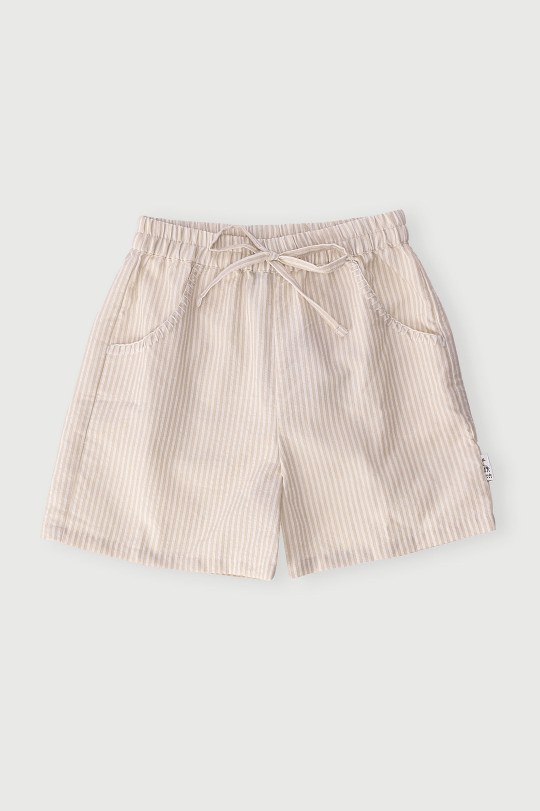 Keedo Baby Girls Woven Fashion Shorts - Cream