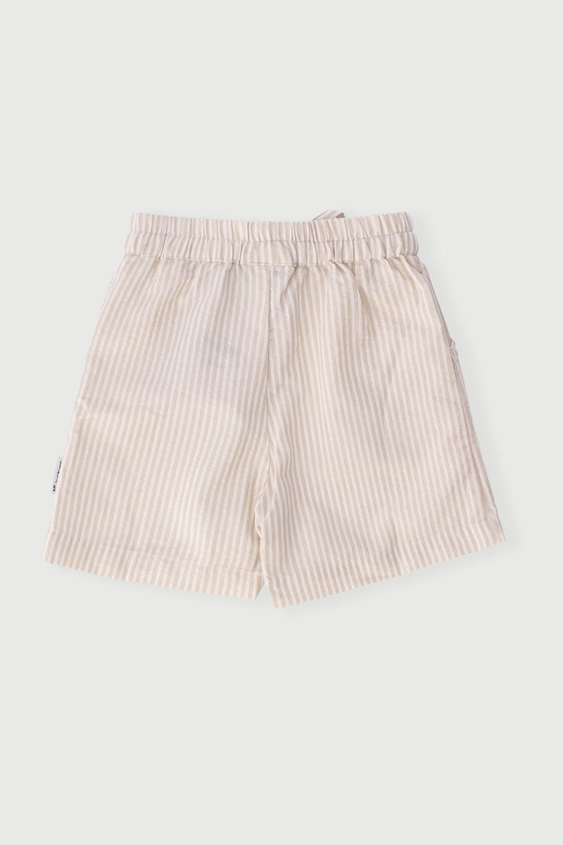 Keedo Girls Woven Fashion Shorts - Cream