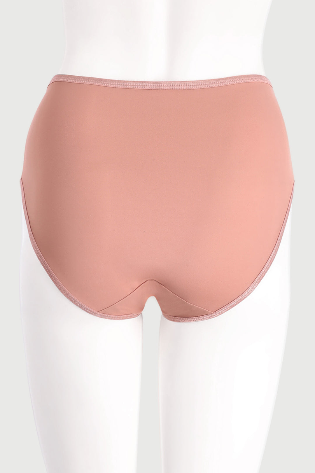 2 Pack Matte & Sheer Panty - Cinnamon/Black