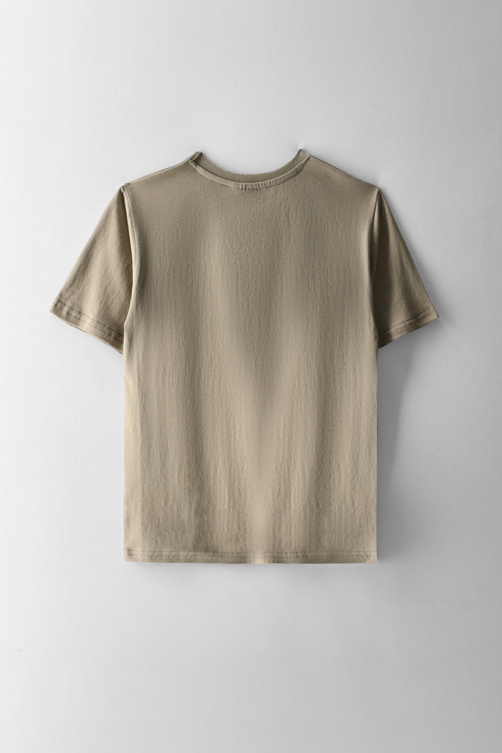 Boys Six Seven Print T-Shirt - Sage