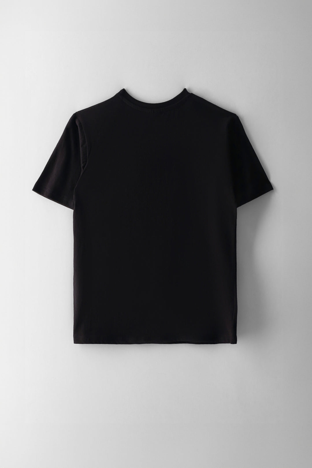 Boys Fire Football Print T-Shirt - Black