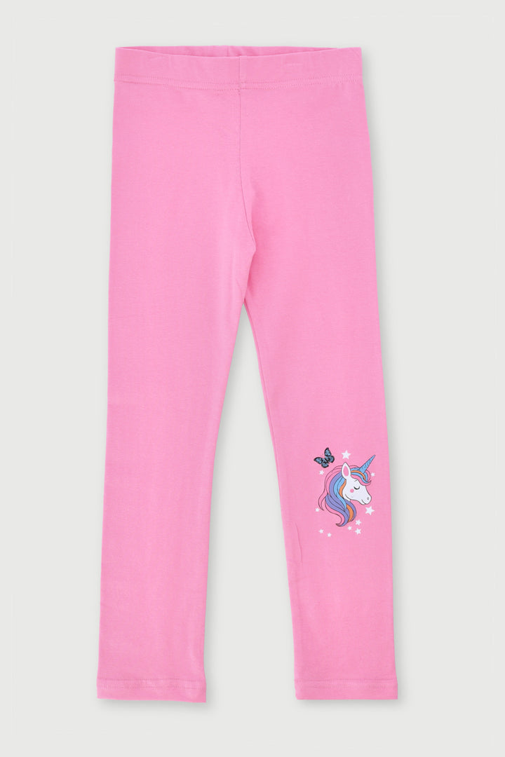 Pre-Girls Fashion Legging - Pink