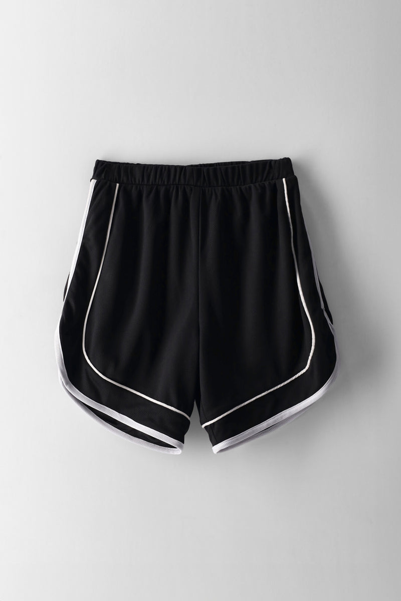 Girls Bermuda Basketball Short - Black