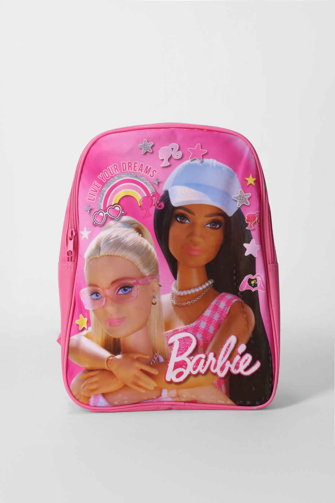 Pre-Girls Barbie Rainbow Backpack - Pink