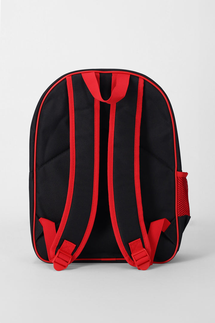 Pre-Boys Spiderman Web Face Xl Backpack - Red/Black