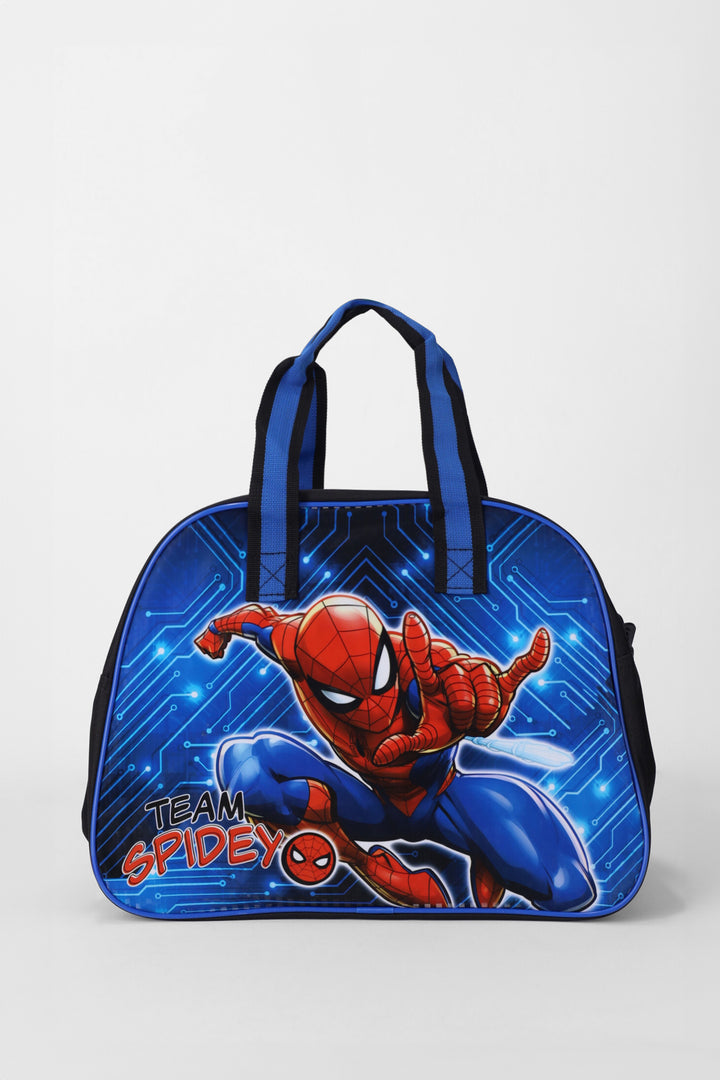 Pre-Boys Spiderman Duffel Bag - Blue