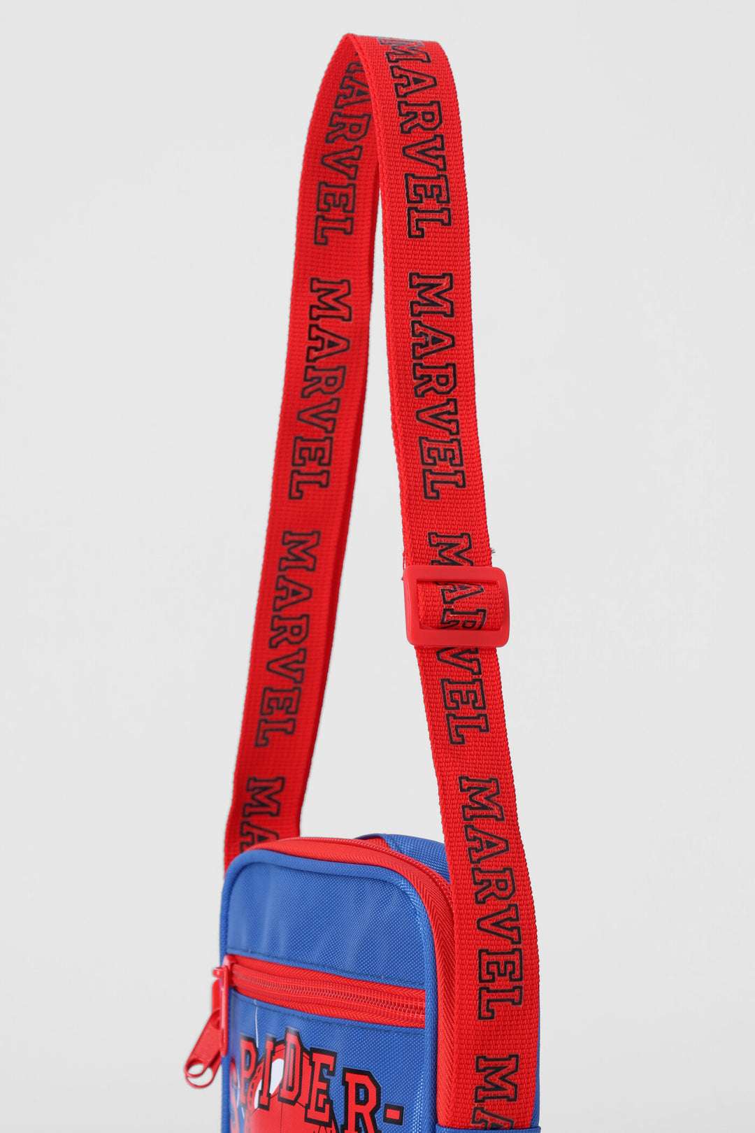 Pre-Boys Spiderman Blue Sling Bag - Blue