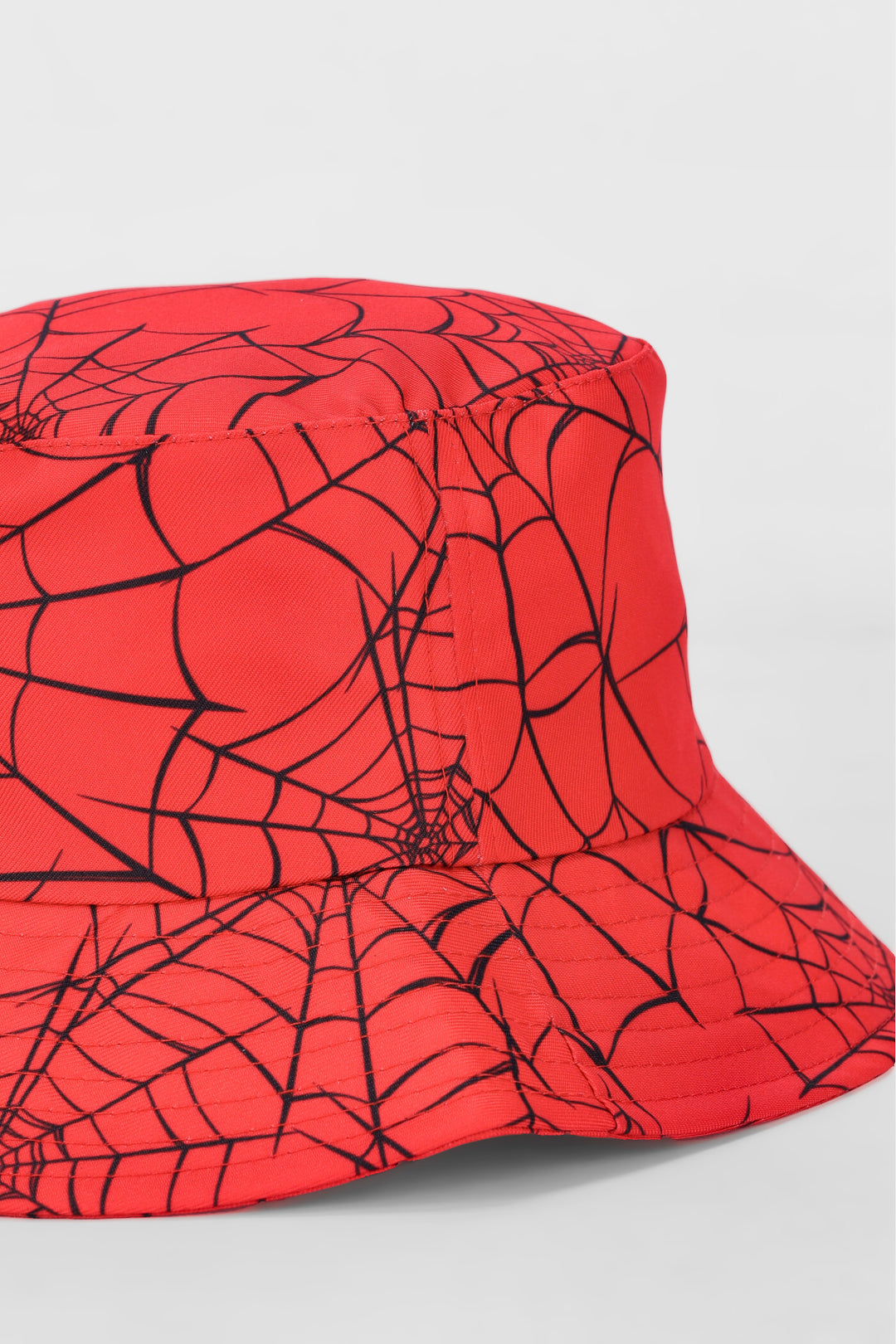 Pre-Boys Spiderman Bucket Hat - Red