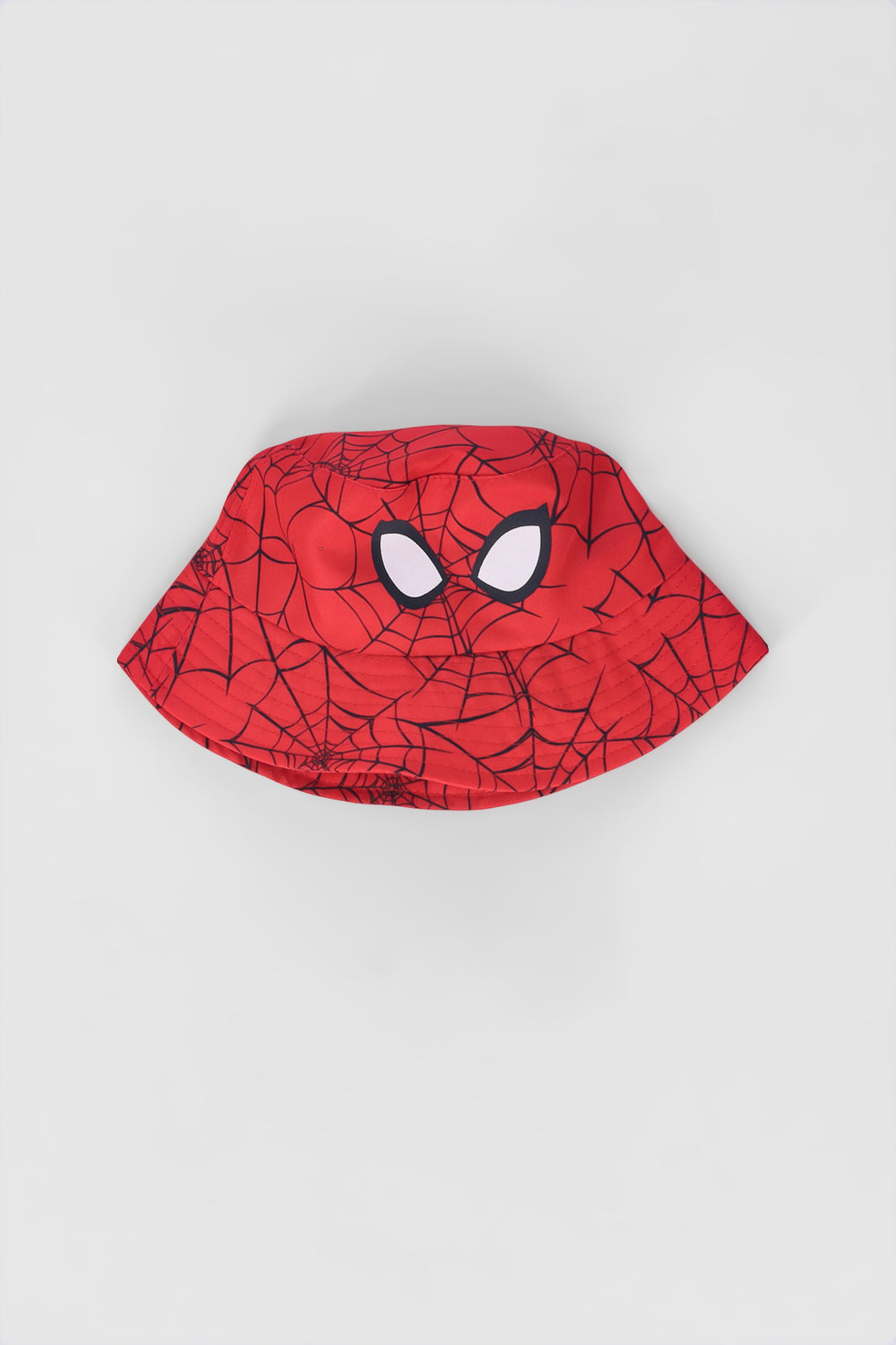 Pre-Boys Spiderman Bucket Hat - Red
