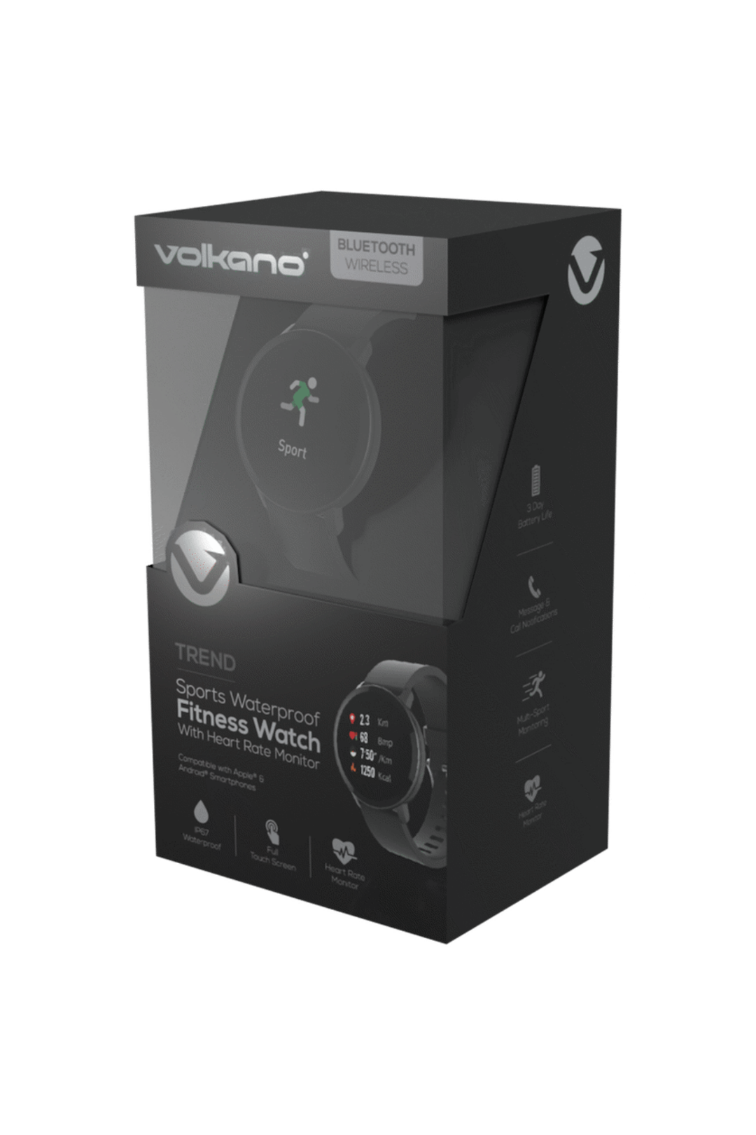Active Tech Trend Series Watch - Black
