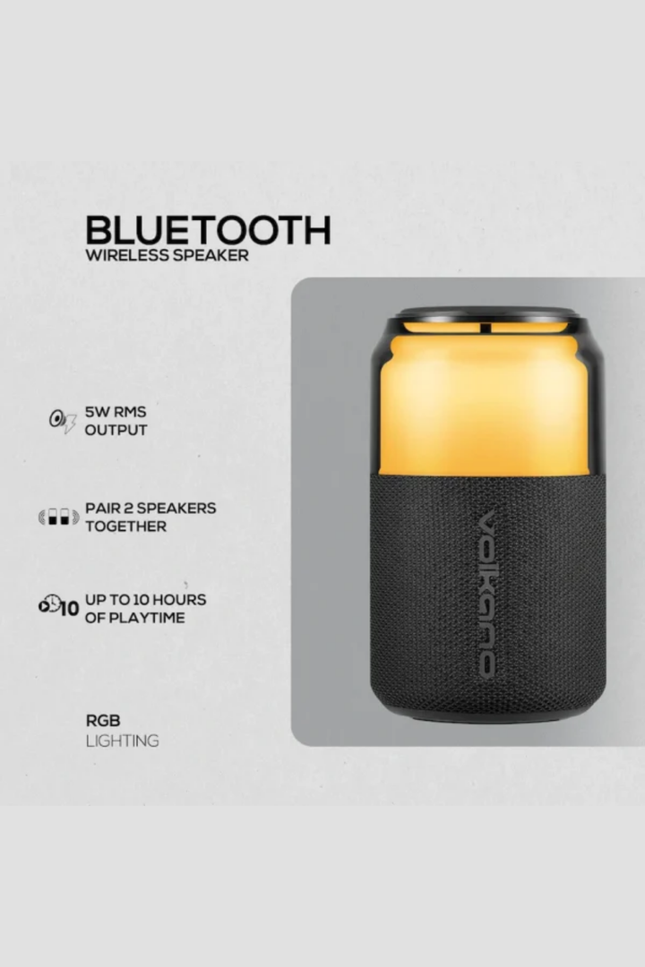 Neptune Bluetooth Wireless Speaker - Black