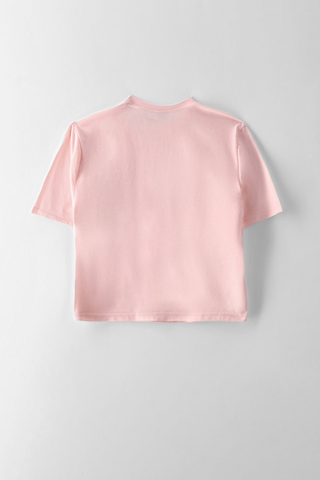 Girls Bubble Tea Boxy Tee - Pink