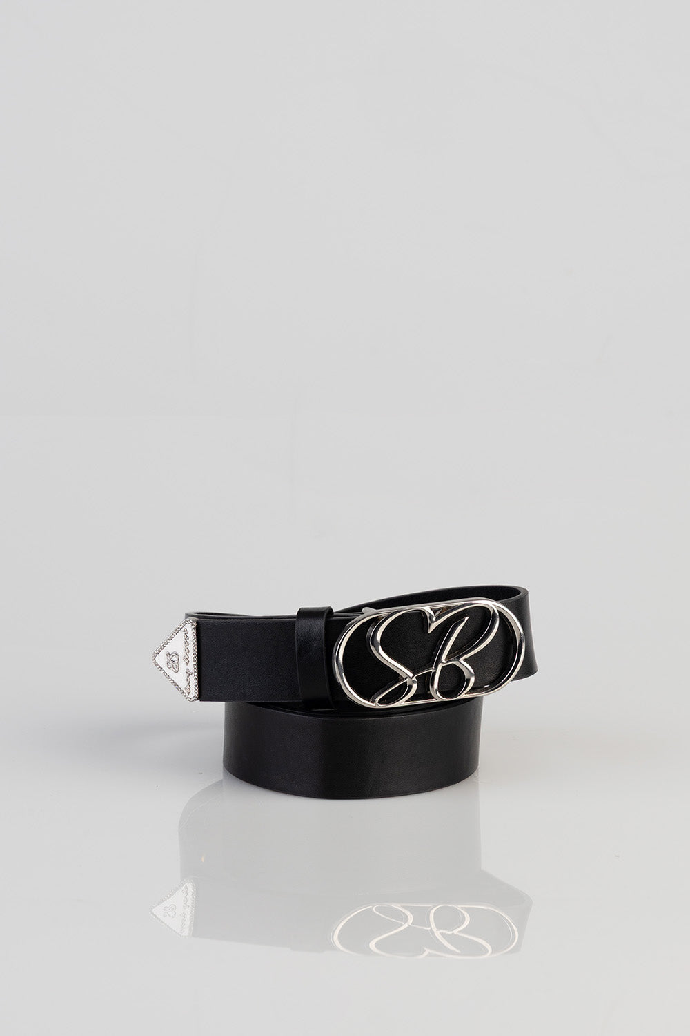 Main Girl Belt - Black/Silver