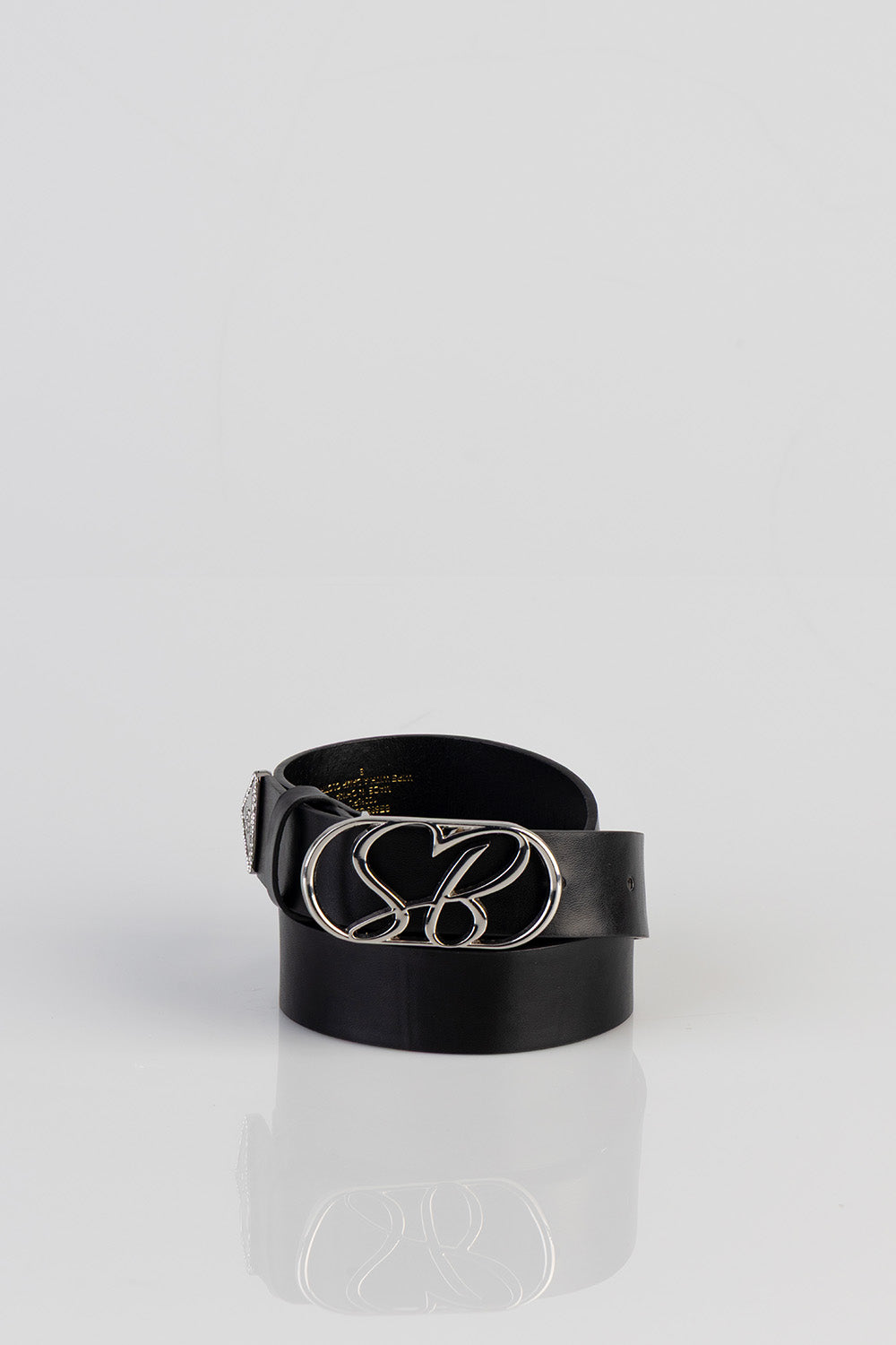Main Girl Belt - Black/Silver