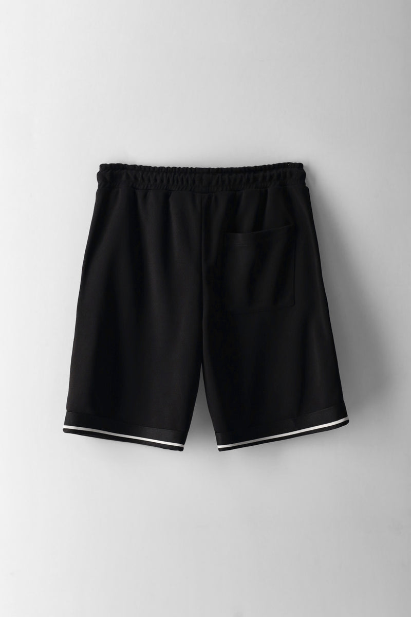 Boys Mr Beast Mesh Sports Shorts - Black