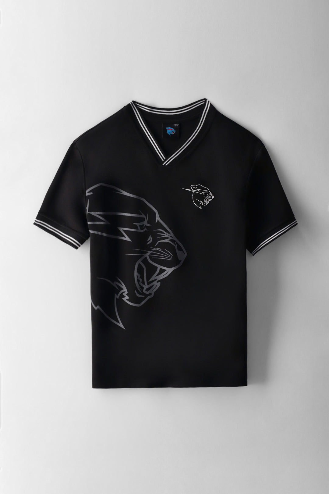 Boys Mr Beast Mesh Sports T-Shirt - Black