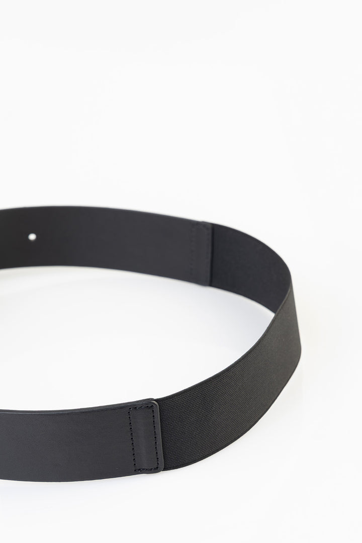 Double Buckle Belt - Black