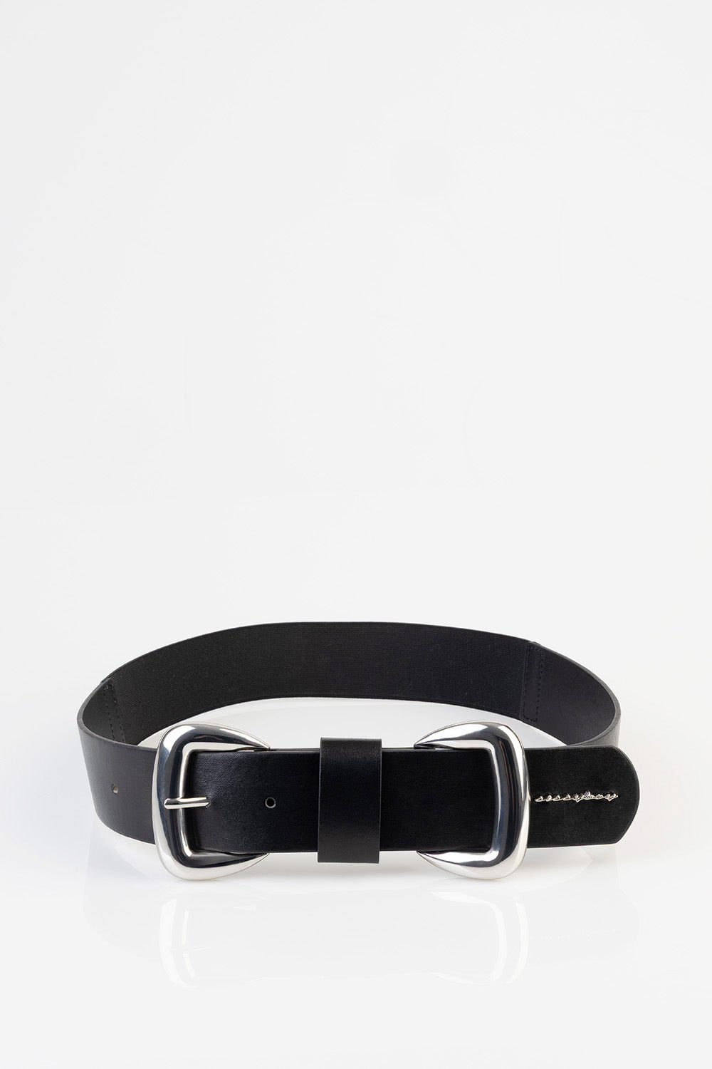 Double Buckle Belt - Black
